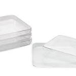 Boites de Pétries en plastique carrée 120*120mm