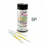 BANDELETTES URINAIRES 5 paramètres : Glucose - Protéine - Acétone -Sang - pH