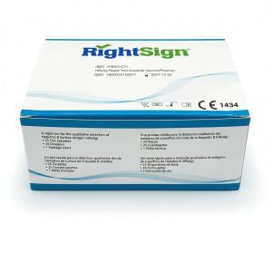 TESTS RAPIDES EN CASSETTE Antigène HBs (BIOTEST)