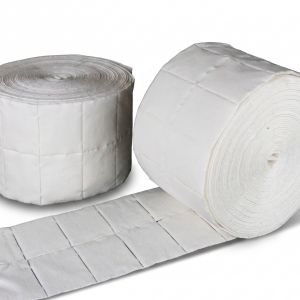 Coton absorbants en cellulose prédécoupés