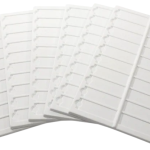 Plateau de présentation des lames en plastic